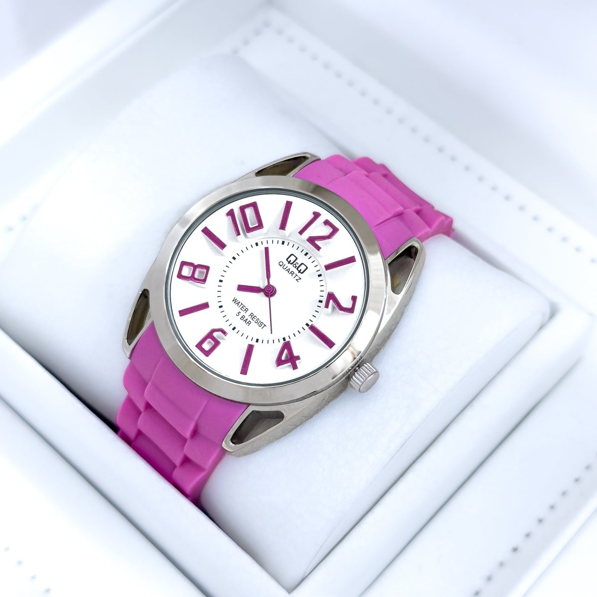 RELOJ Q&Q SILICONA CLASICO - Relojes 24K