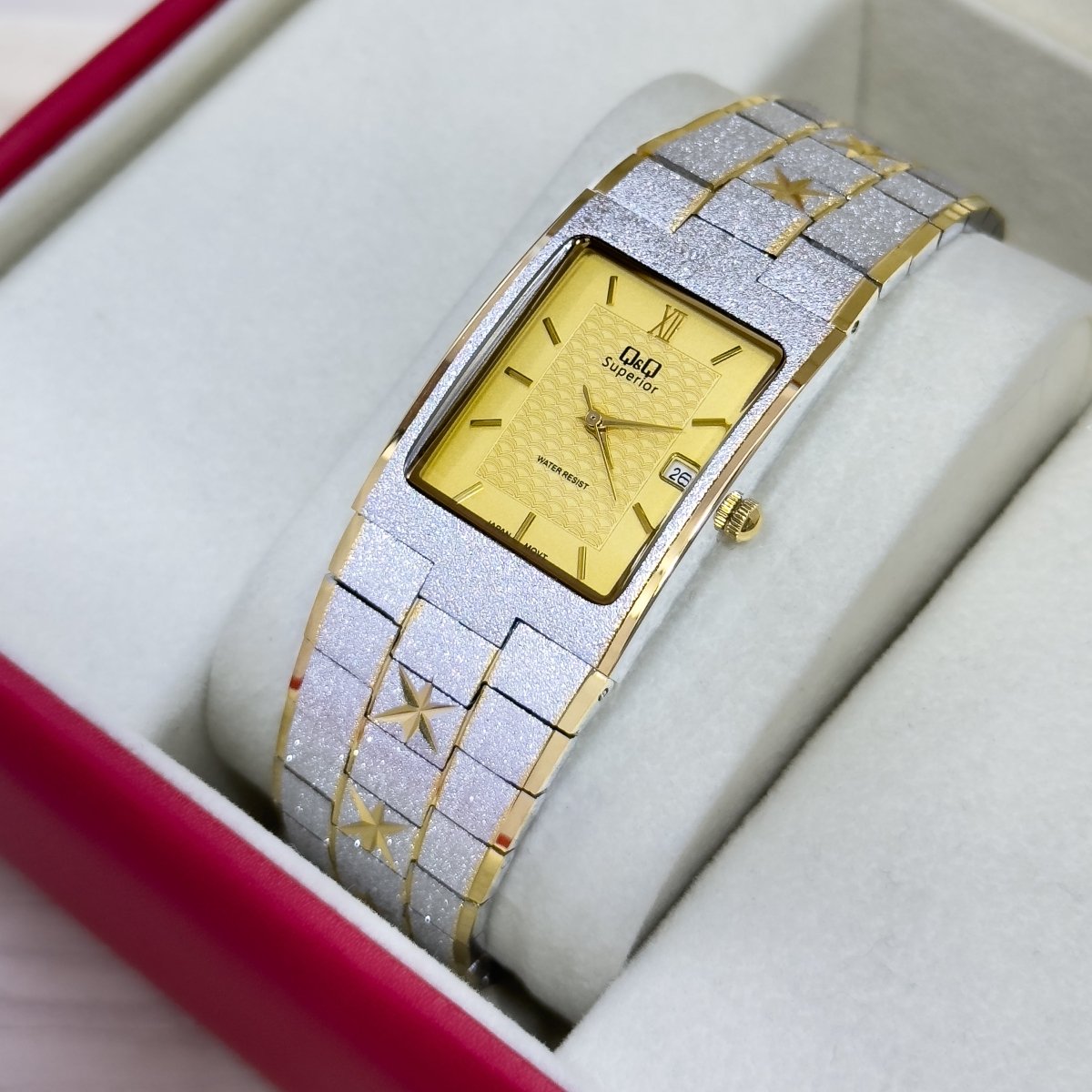 RELOJ Q&Q SUPERIOR CUADRADO - Relojes 24K