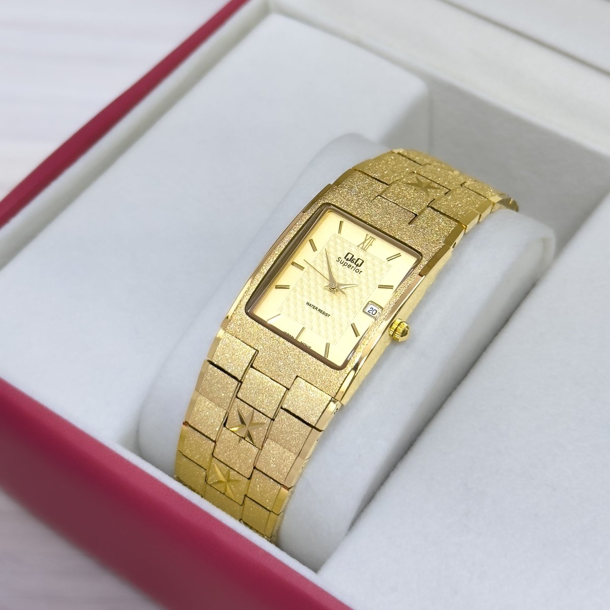 RELOJ Q&Q SUPERIOR CUADRADO - Relojes 24K