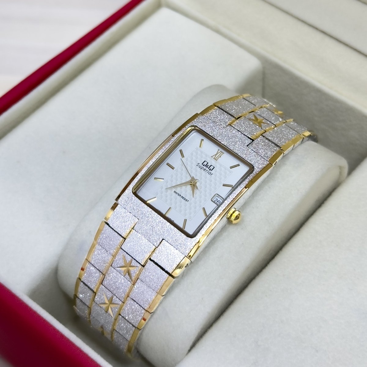 RELOJ Q&Q SUPERIOR CUADRADO - Relojes 24K