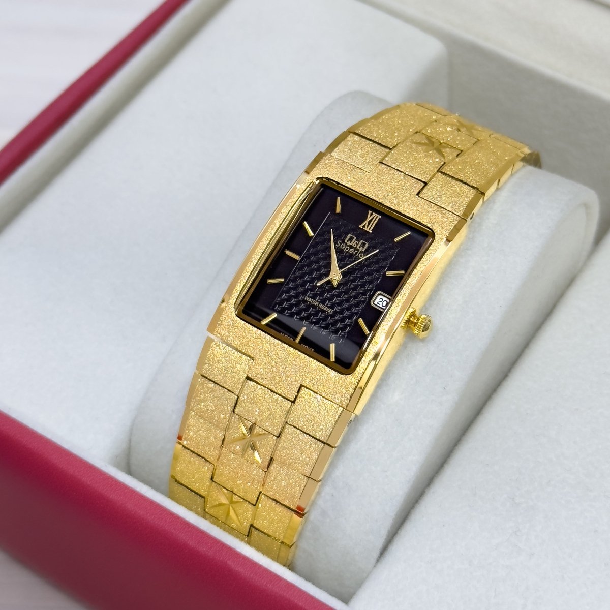 RELOJ Q&Q SUPERIOR CUADRADO - Relojes 24K