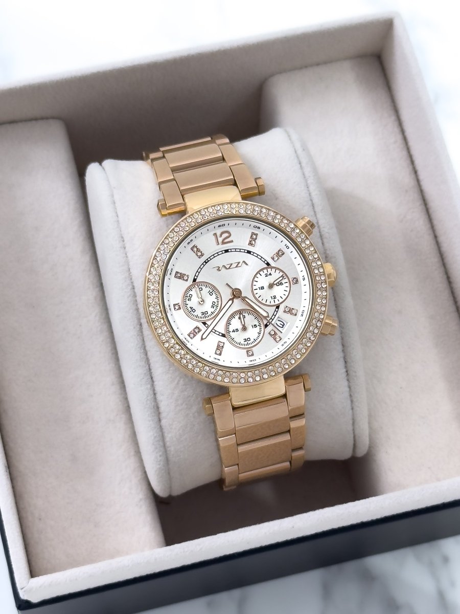 Reloj Razza Crystal Luxe Original para Dama - Relojes 24K