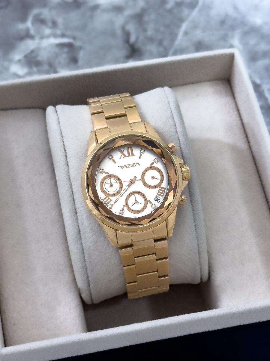 Reloj Razza Diamond Cut Original para Dama - Relojes 24K