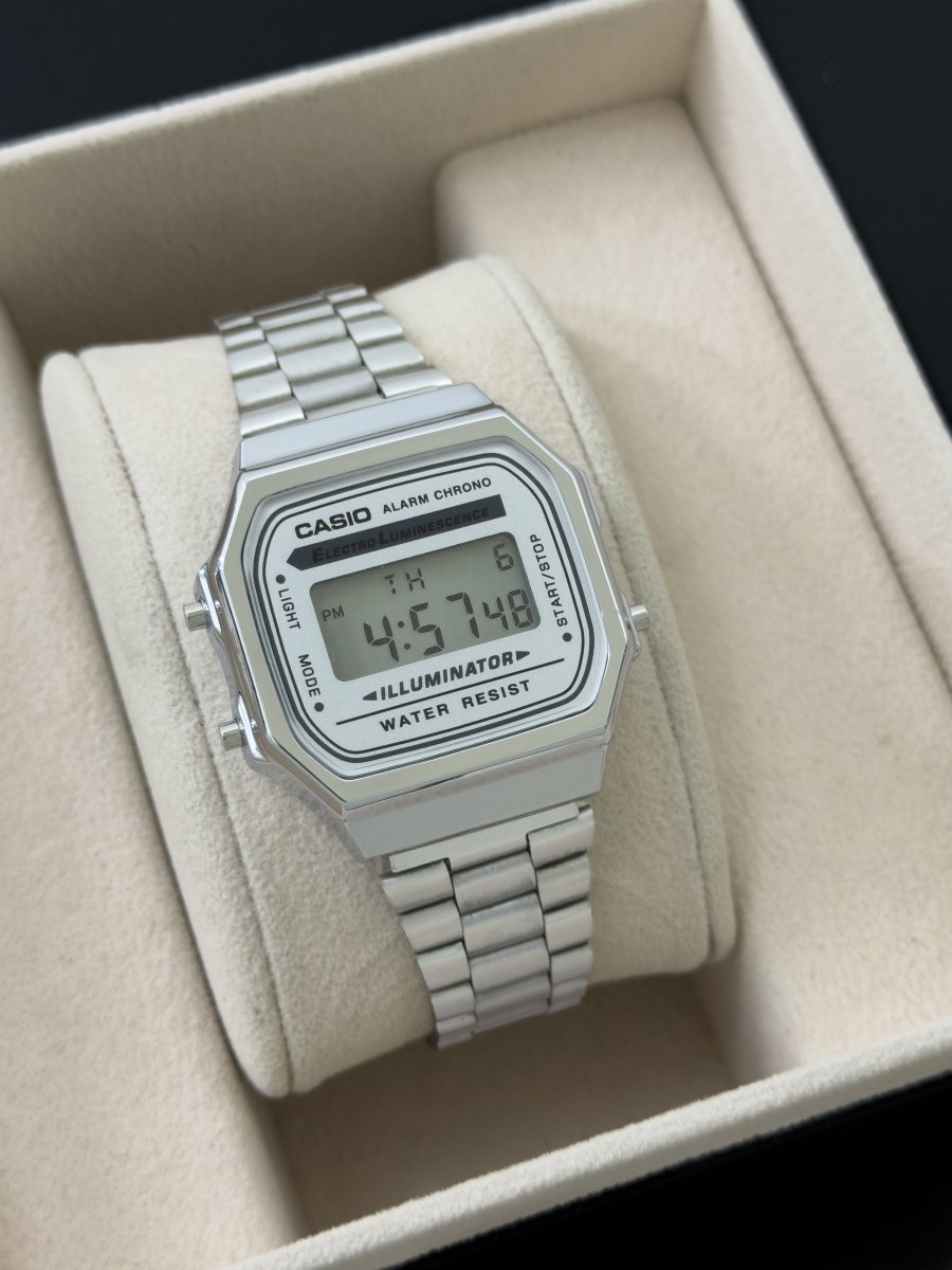 RELOJ RETRO DIGITAL PARA DAMA - Relojes 24K
