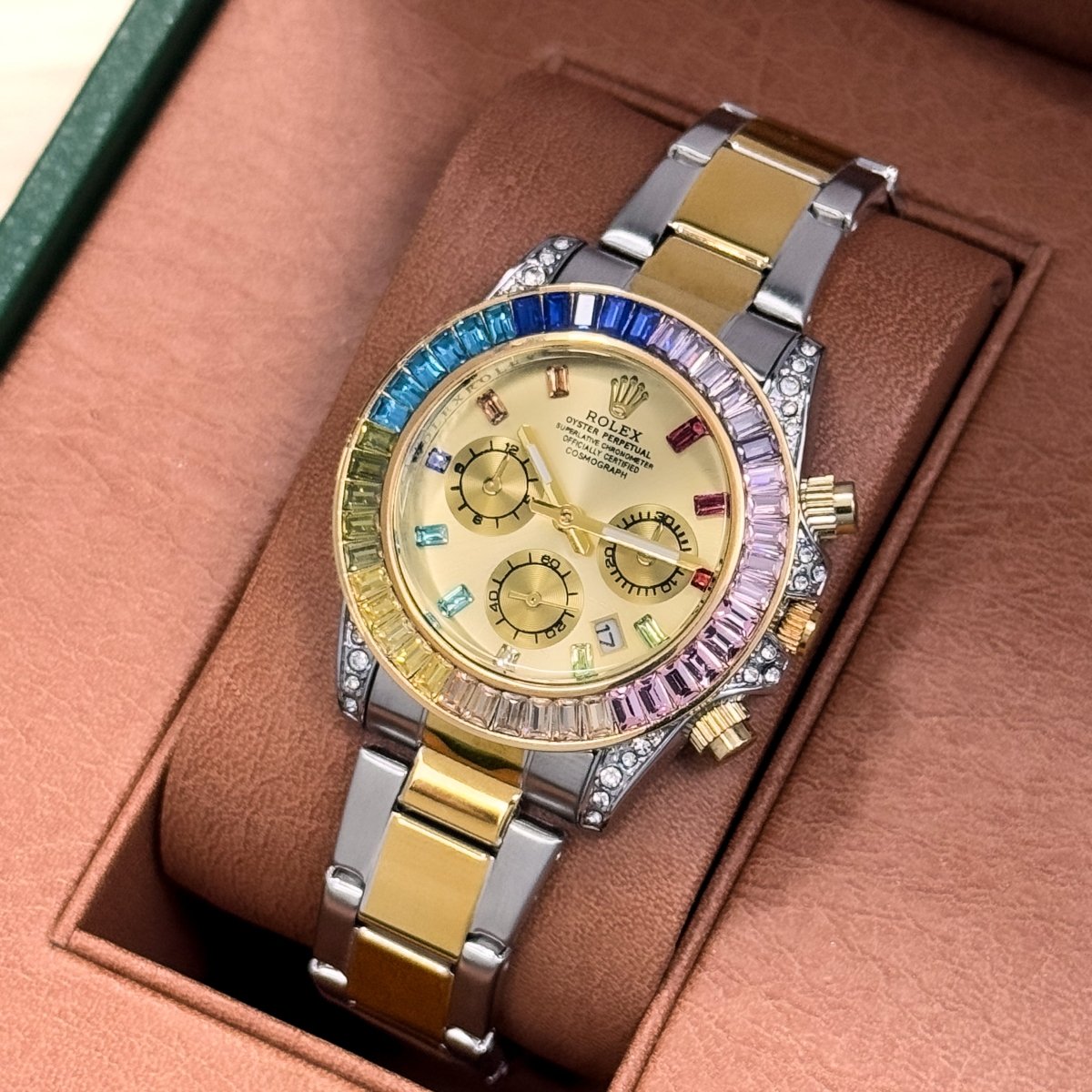 RELOJ RX PIEDRAS ARCOIRIS - Relojes 24K