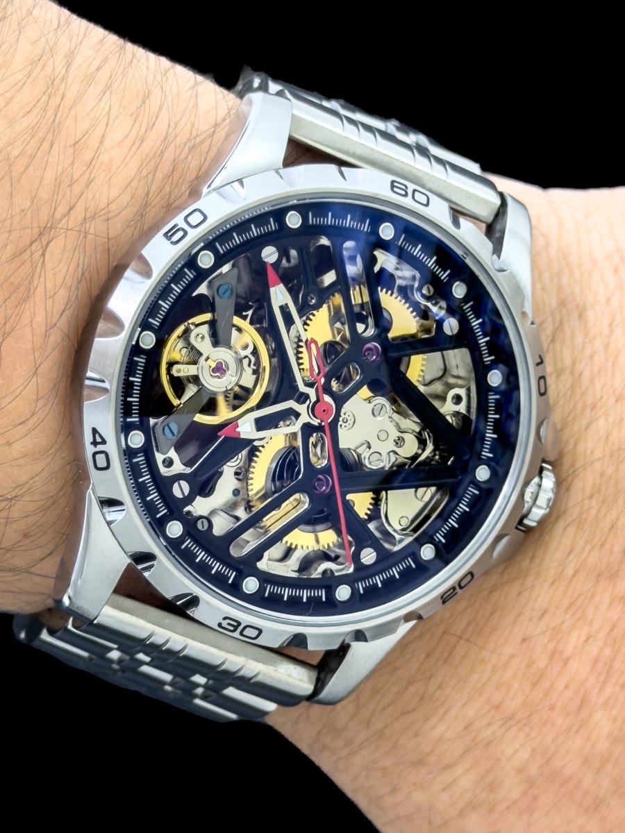 Reloj SAINT Titan Skeleton - Relojes 24K