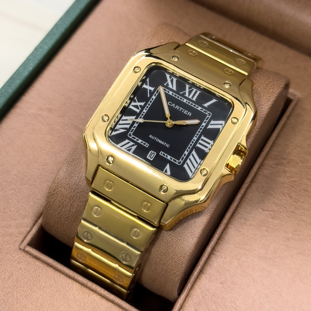 RELOJ SANTOS GLAMOUR METALICO - Relojes 24K