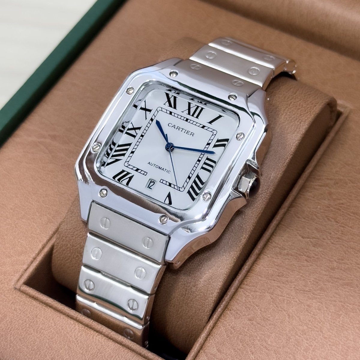 RELOJ SANTOS GLAMOUR METALICO - Relojes 24K
