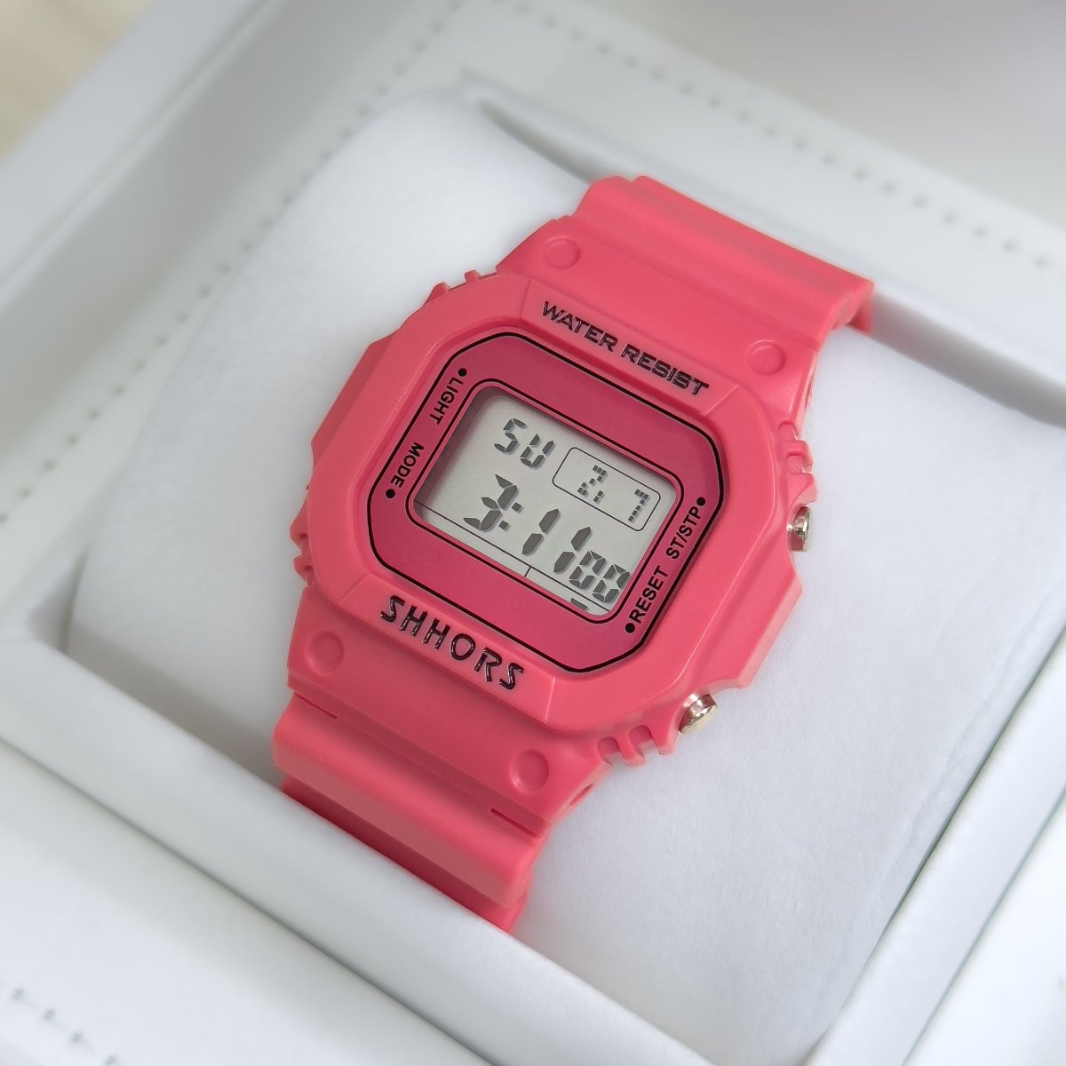 RELOJ SHHORS DEPORTIVO CUADRADO - Relojes 24K