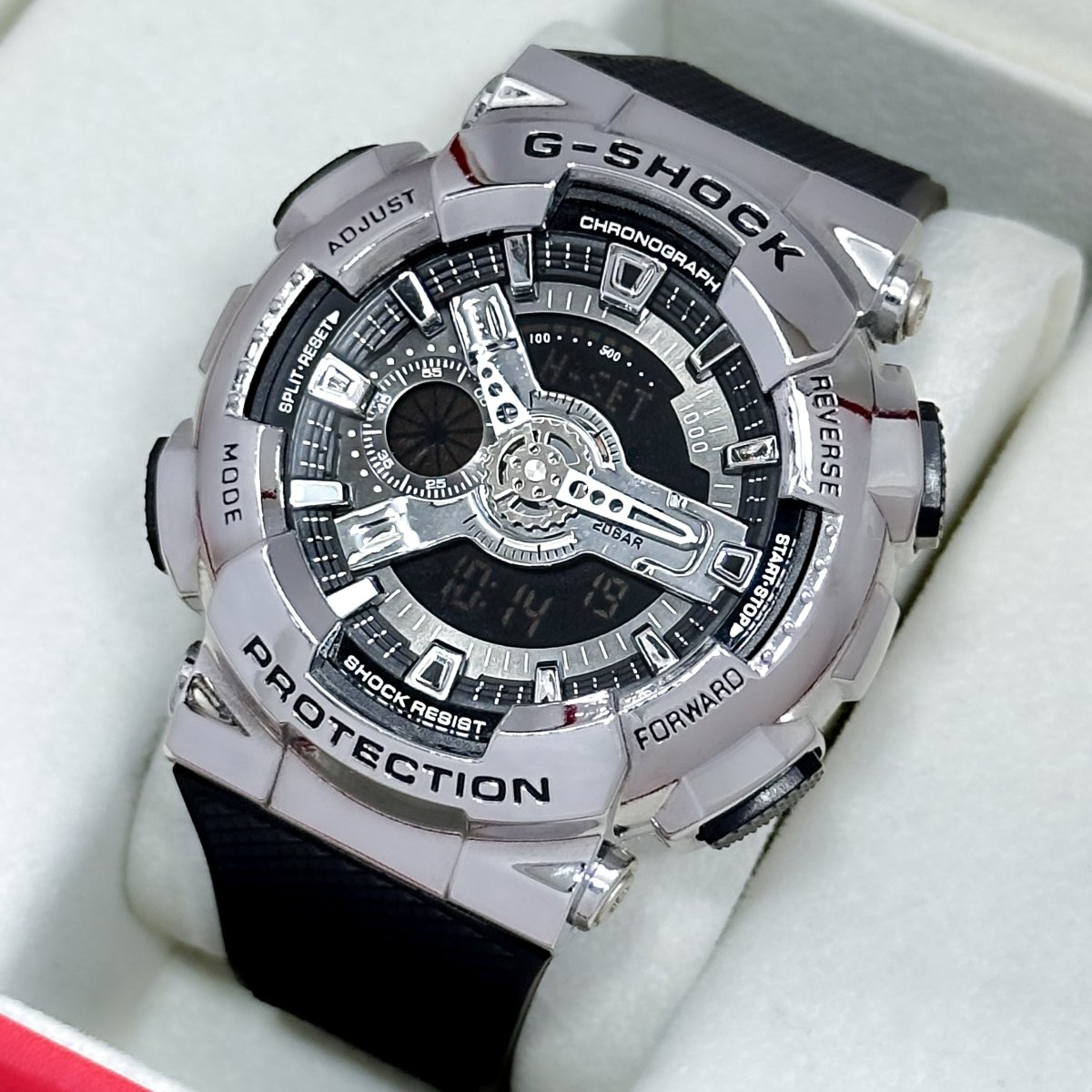 RELOJ SHOCK CROMADO - Relojes 24K