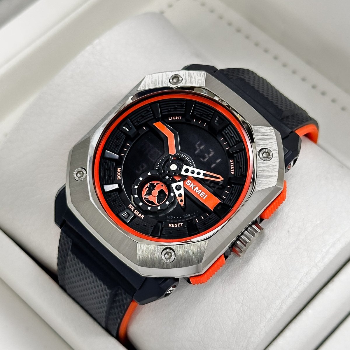 RELOJ SKMEI DOBLE HORA DEPORTIVO - Relojes 24K