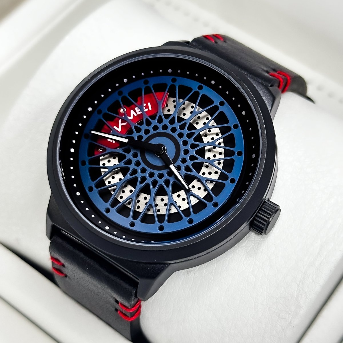 RELOJ SKMEI RIN CUERO - Relojes 24K