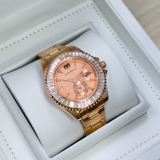 RELOJ T - MARINE METALICO BRILLANTES - Relojes 24K