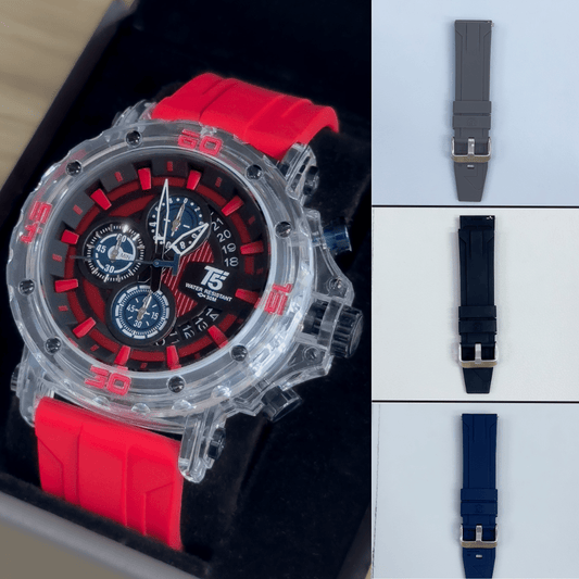 RELOJ T5 4 PULSOS REDONDO - Relojes 24K