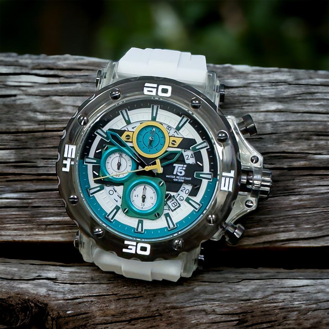 RELOJ T5 FUNCIONAL SILICONA - Relojes 24K