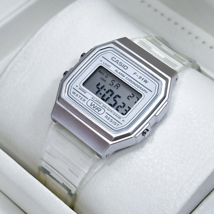 RELOJ TRANSPARENTE CUADRADO PARA MUJER - Relojes 24K